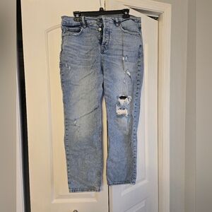 Old Navy Shy-Hi Straight Jeans